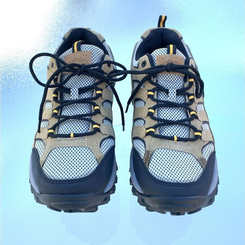 G.H. Bass & Co.® Colorado Black and Tan Low Top Hiking Shoes ~ Men’s Size 13 - Picture 2 of 9